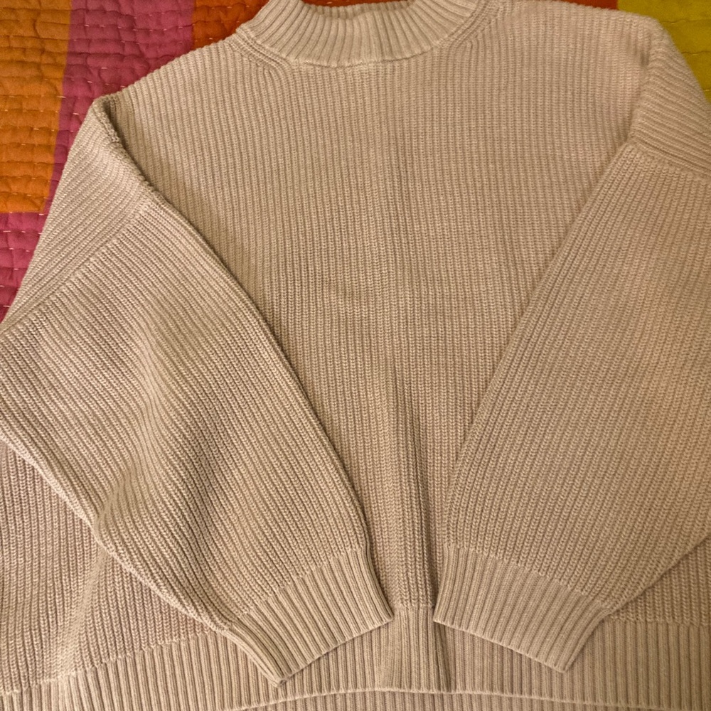 Haven well within light pink crew sweater